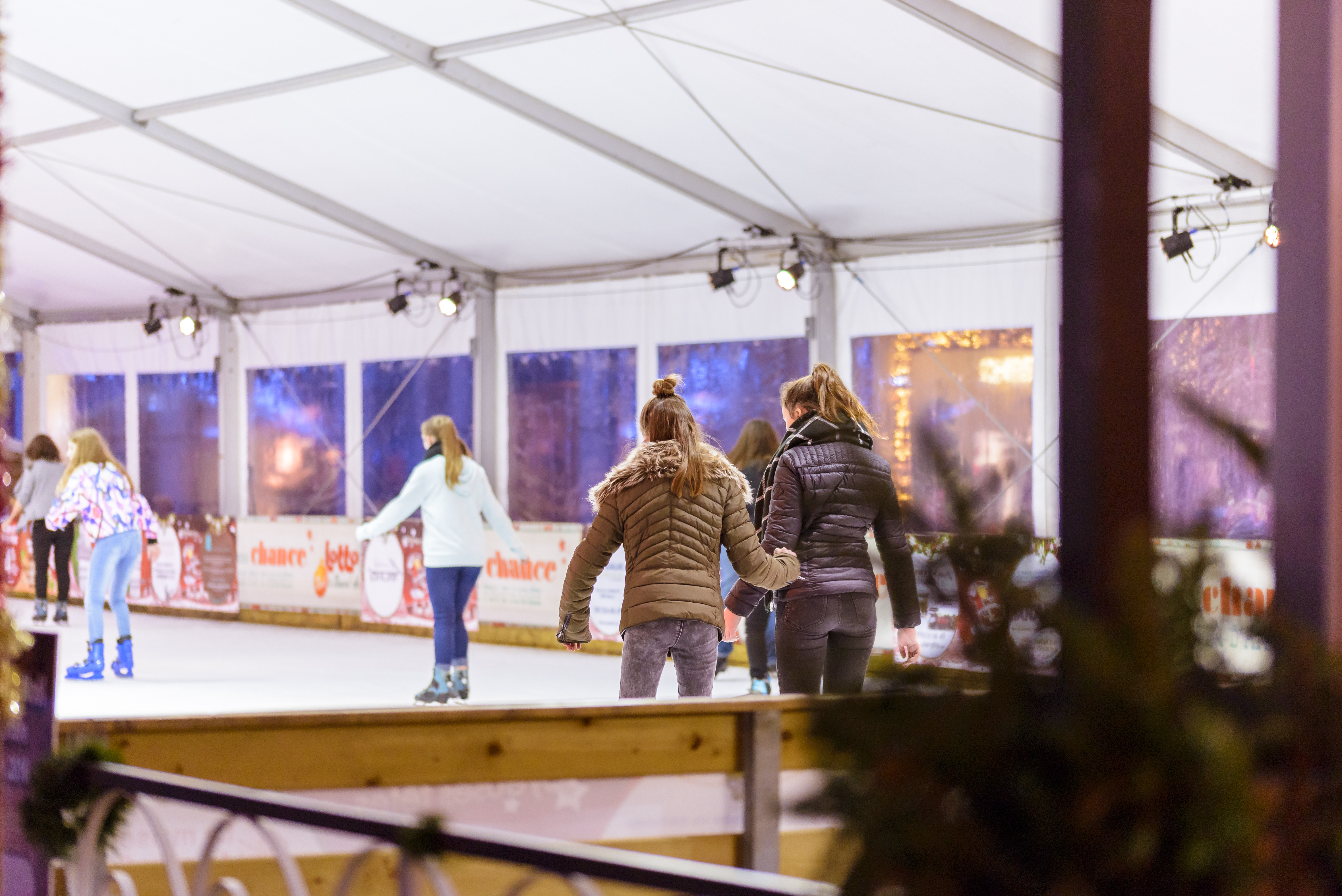 Namur - marché de Noël - patinoire