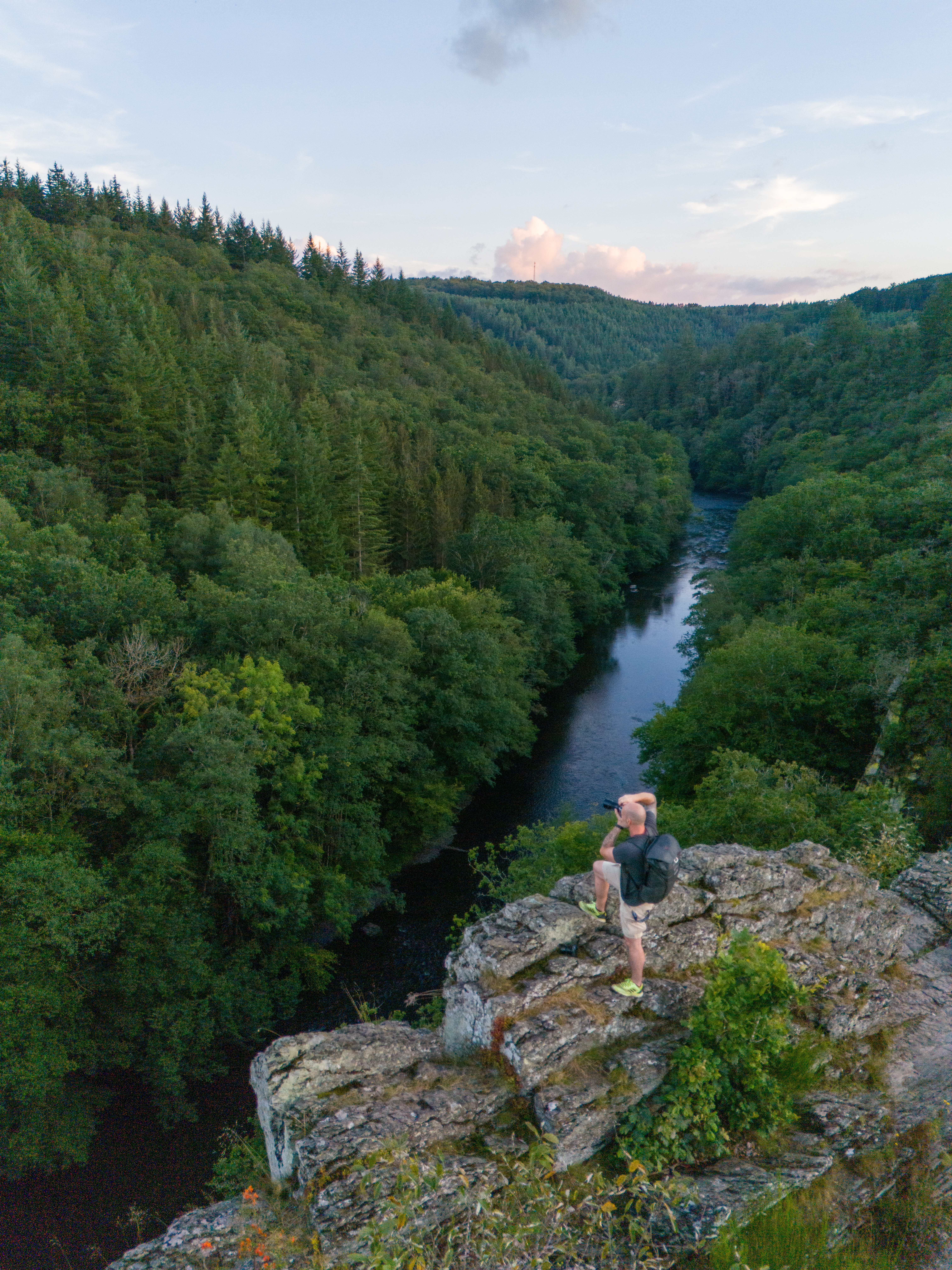 Le rocher du Hérou - Le Parc naturel des deux Ourthes